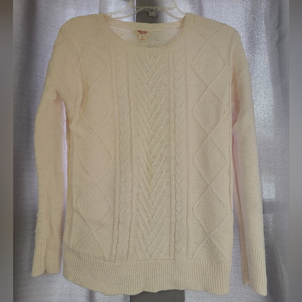 Mossimo Cream Sweater